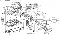 Bosch 0 603 365 142 PHO 20-82 Portable Planer Spare Parts